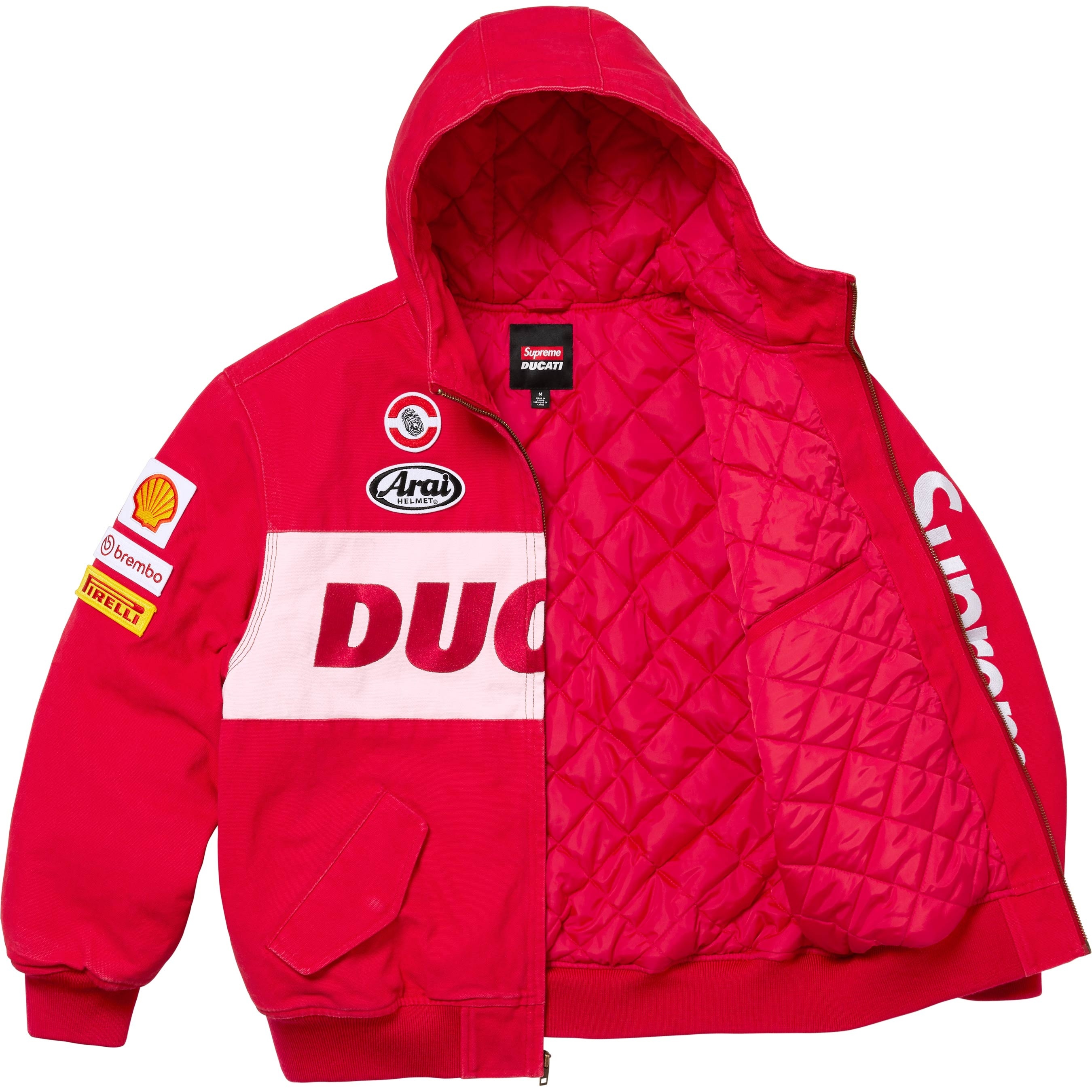 Supreme®/Ducati® Hooded Racing Jacket view 6